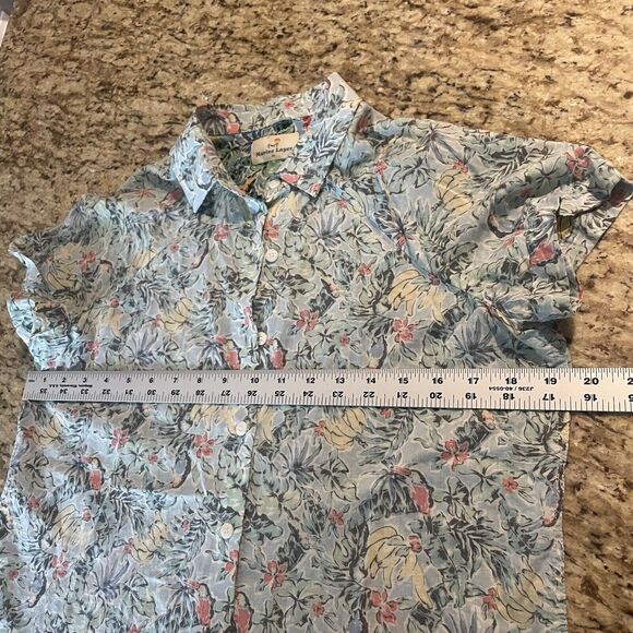 Floral Print Women's Top - Picture 8 of 9